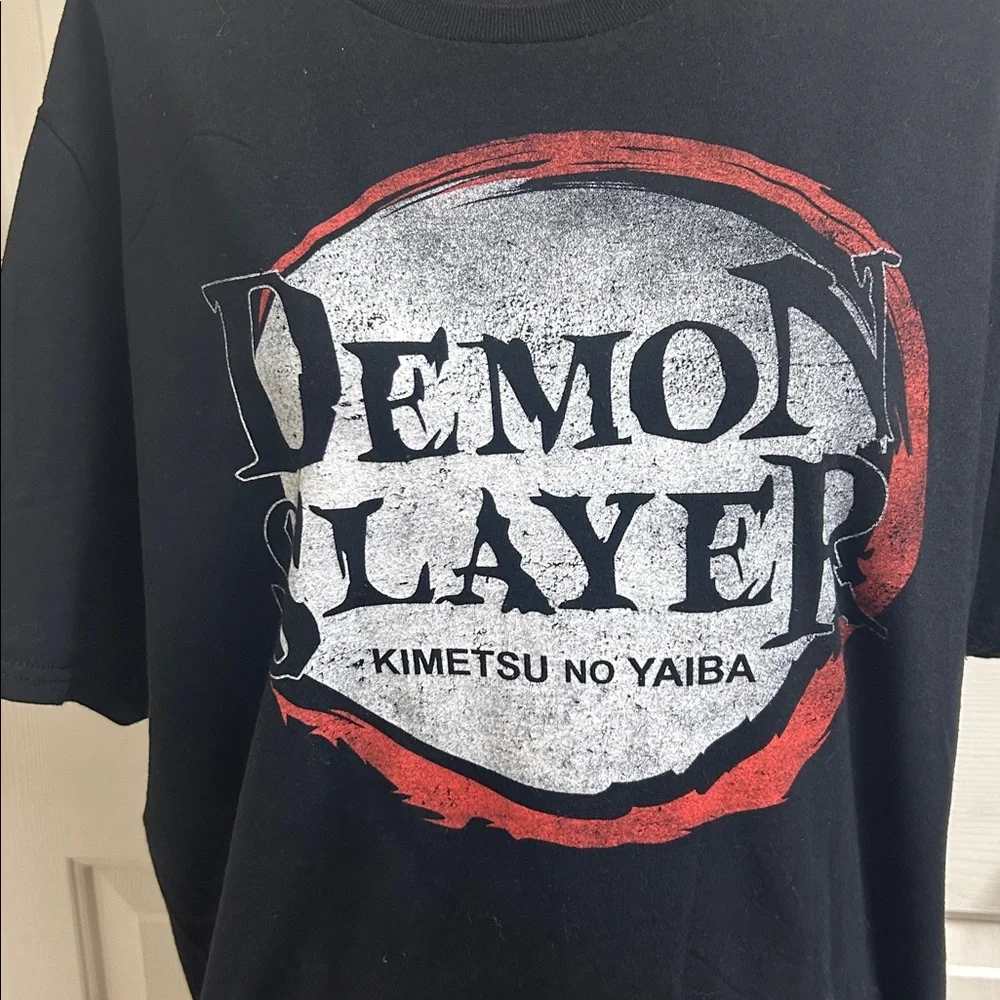 Demon Slayer Black Graphic T-Shirt, Size XL - Picture 5 of 5
